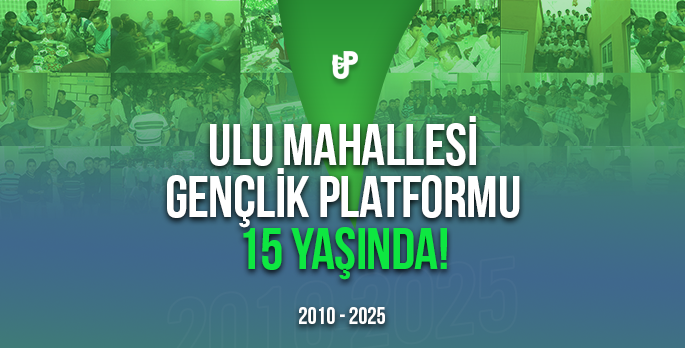 UGP 15 Yaşında!